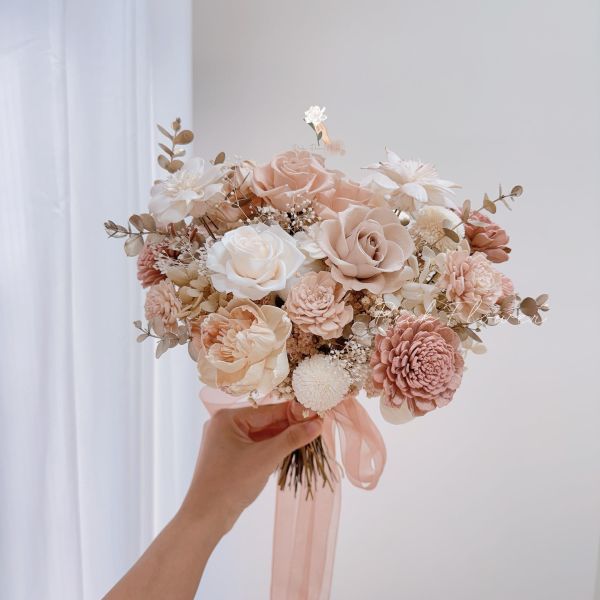 伯爵歐蕾 歐式捧花 28-30CM 