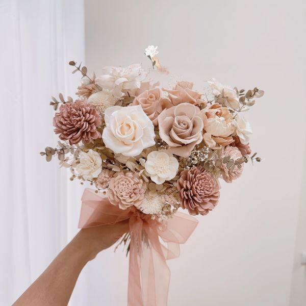 伯爵歐蕾 歐式捧花 28-30CM 