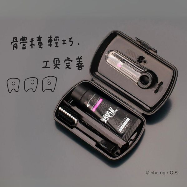 【618限定】酷黑淨白旅行組_LAIMO來貘聯名款 