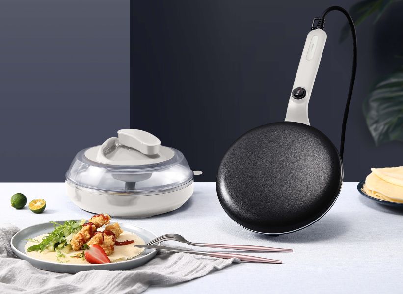 【富力森FURIMORI】點心薄餅機FU-C360 富力森薄餅機, FU-C360, 點心製作機, 多功能煎餅機, 家用薄餅機, 甜點機, 早餐機, 煎盤, 廚房小家電, 烹飪神器