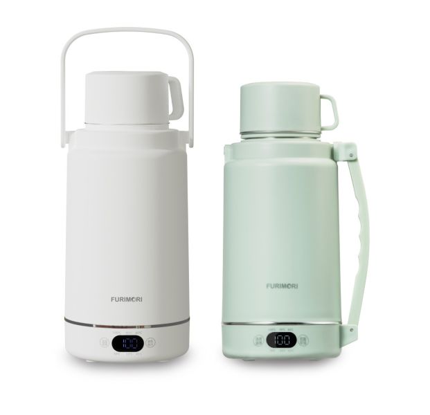 【富力森FURIMORI】1.2L全電壓隨行溫控電熱水杯 FU-K1210/FU-K1210A 富力森電熱杯,國際電壓, 316不鏽鋼旅行杯, FU-K1210, 便攜式溫控杯, 電熱保溫杯, 溫控水杯, 旅行電熱杯, 隔熱保溫杯, 智能溫控杯, 出差必備, 1.2L