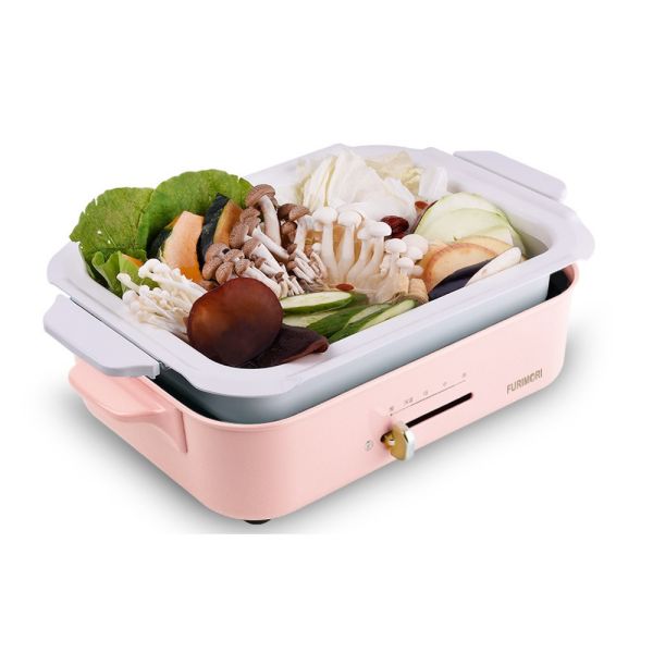 【富力森FURIMORI】多功能創意料理爐FU-B02(五件組) 富力森料理爐, 多功能料理爐, FU-B02, 五件組烤爐, 創意烤爐, 家用燒烤爐, 多用途烤盤, 電烤爐, 烹飪套裝, 廚房電器