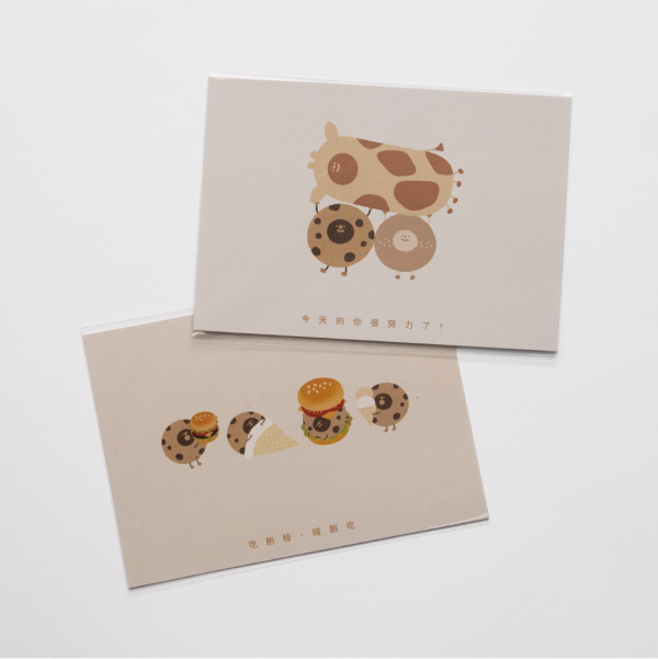 斑斑明信片-贈品 
