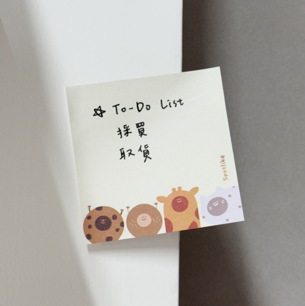 斑斑便利貼 便利貼