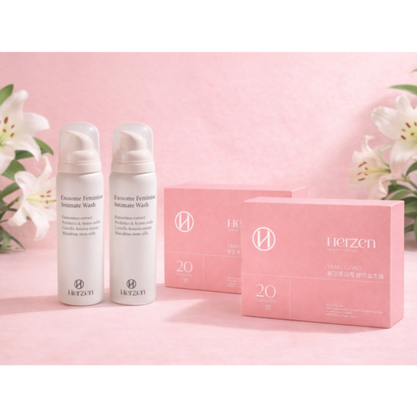 外泌體私密慕斯 (兩瓶)+養宮兩盒 