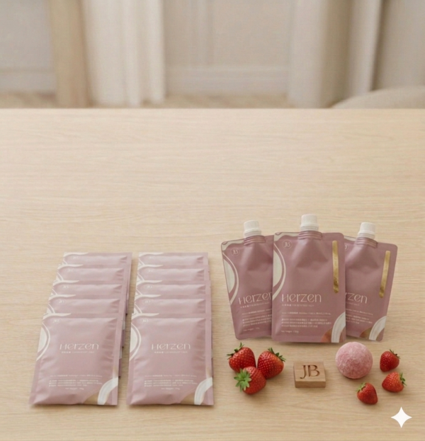 草莓拿鐵居家10包+草莓拿鐵外出3包 