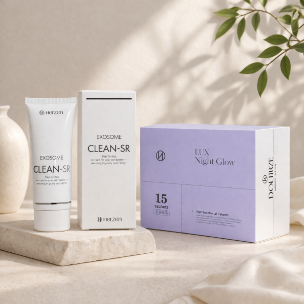 外泌體洗面乳+(夜光膠原10包+護肝10顆)一組 