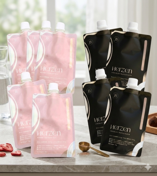 草莓拿鐵外出5包+熔岩巧克力外出4包 