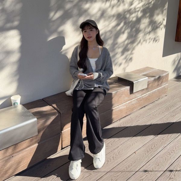 神褲研究所 任何疑難雜症都交給這件喇叭牛仔褲 (2colors) #ZD12 