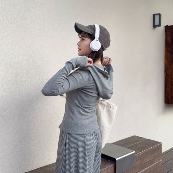 鬆弛時刻 百搭又舒適連帽雙拉鍊外套 (4colors) #ZC08 