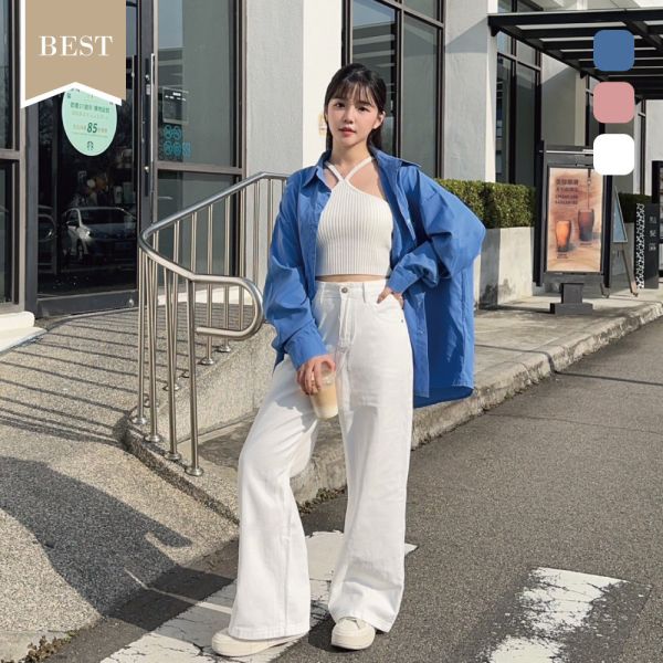 【現貨】本期必入手 不能錯過的Oversize三色好版型襯衫 (3colors) #N07 
