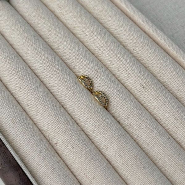 【現貨】輕奢高冷 S925純銀滿鑽耳環 (2colors) #A30 