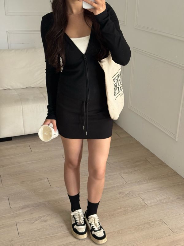 鬆弛時刻 百搭又舒適連帽雙拉鍊外套 (4colors) #ZC08 