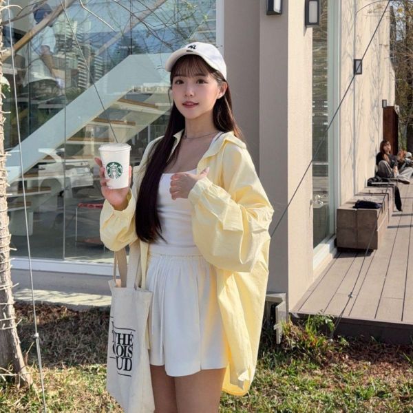 【現貨】鬆弛holiday 日常百搭顯瘦A字抽繩棉短褲 (3colors) #2611B 