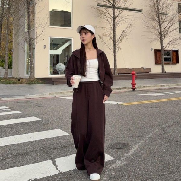 【現貨】“自訂款無重力套裝” 黑科技冬暖夏涼 零壓感休閒set (3colors) #GA15D9017-03 