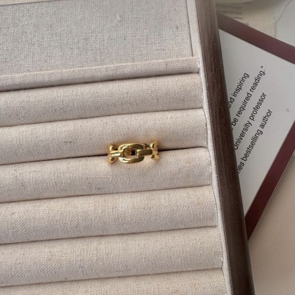 【現貨】歐美個性 鍊條戒指 (1colors) #B18-2 