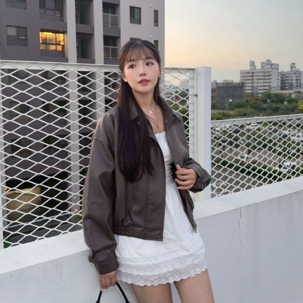 心跳旋律 甜美蕾絲蛋糕短裙 (1colors) #ZA14 