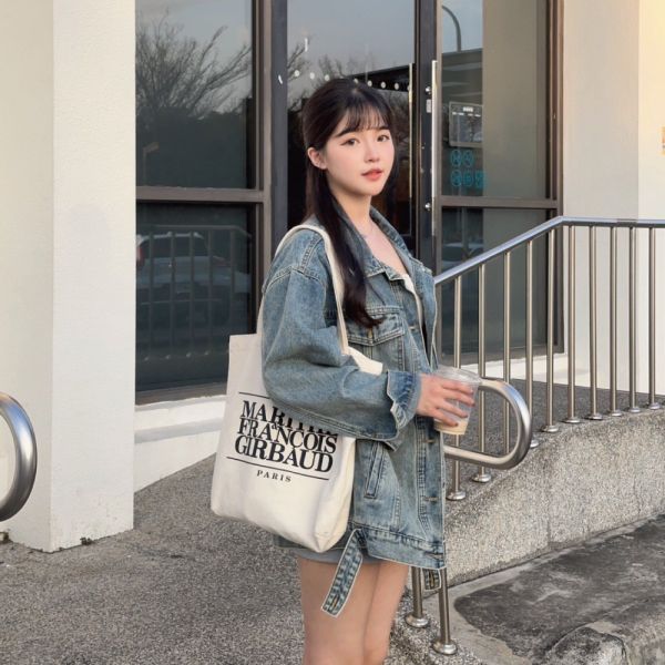永遠穿不膩 Oversize情侶款重磅牛仔外套 (1colors) #N11 