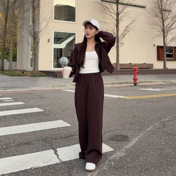 【現貨】“自訂款無重力套裝” 黑科技冬暖夏涼 零壓感休閒set (3colors) #GA15D9017-03 