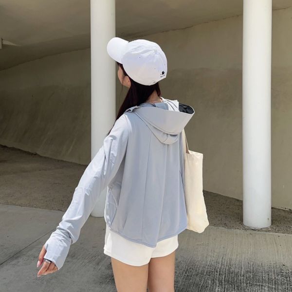 【現貨】罩妳一夏 UPF99+冰涼感帽簷斗篷防曬外套 (3colors) #T02 