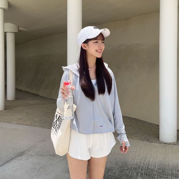 【現貨】罩妳一夏 UPF99+冰涼感帽簷斗篷防曬外套 (3colors) #T02 