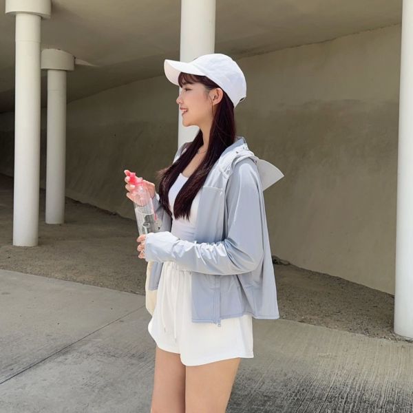 【現貨】罩妳一夏 UPF99+冰涼感帽簷斗篷防曬外套 (3colors) #T02 
