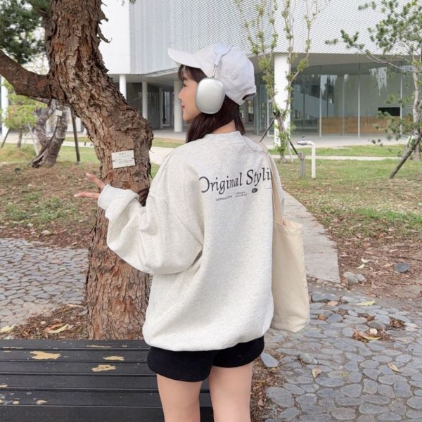 洛城街刊 美式英文印花挺版大學Tee (1colors) #ZD02 