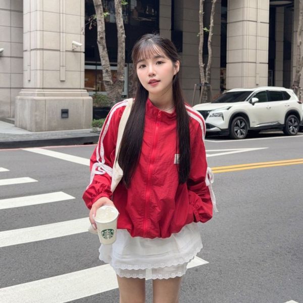 心跳旋律 甜美蕾絲蛋糕短裙 (1colors) #ZA14 