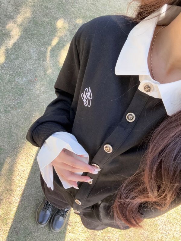 溫莎少女 甜美精緻小香假兩件上衣 (1colors) #ZE08 