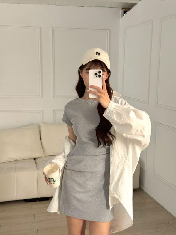 【貨在途中】熱銷千件腰瘦裙2.0 春夏涼感面料 誰穿誰瘦 (3colors) #S01 