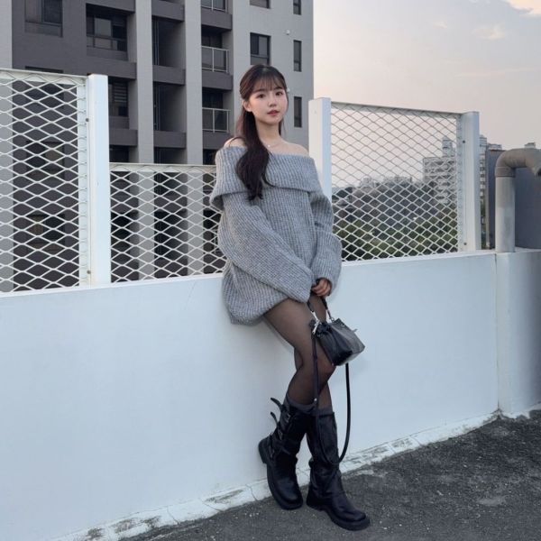 秋冬權威神靴 高質感復古百搭褲管靴(2colors) #ZB10 