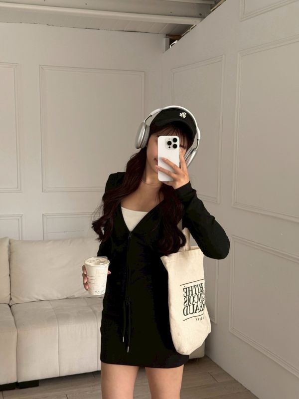 鬆弛時刻 百搭又舒適連帽雙拉鍊外套 (4colors) #ZC08 