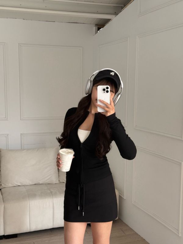 Off the Line 個性立領雙拉鍊外套 (3colors) #ZC10 