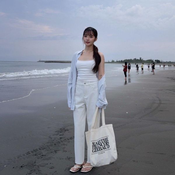 【現貨】“自訂款法棍褲” -3kg 焊在腿上四面彈法棍褲 (1colors) #1027-04 