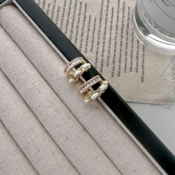 【現貨】法式小香風 可調節耳骨夾 無耳洞福音 (2colors) #B11 