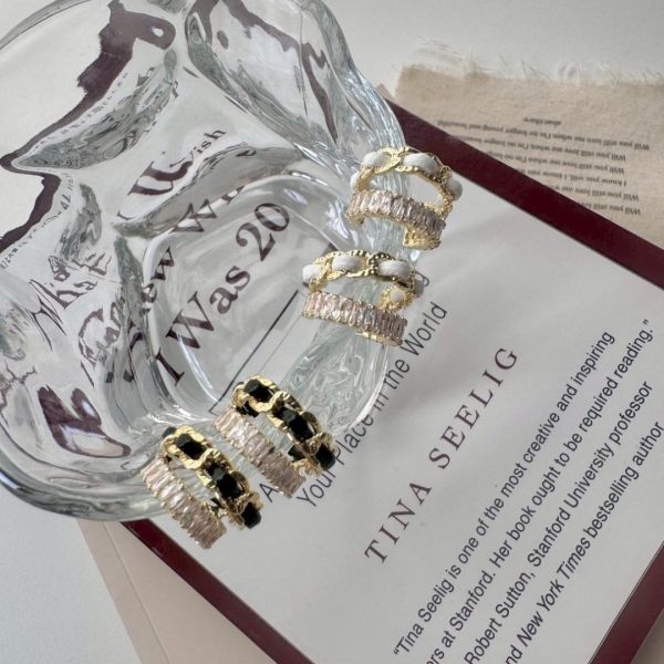 【現貨】法式小香風 可調節耳骨夾 無耳洞福音 (2colors) #B11 