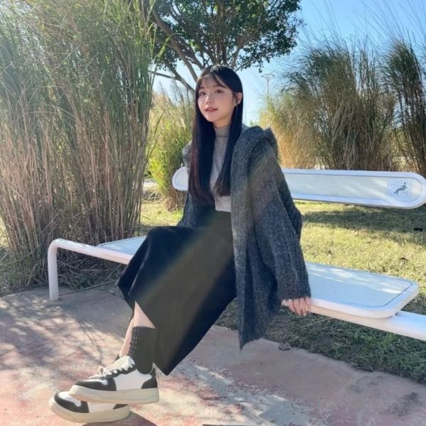 溫柔限定 萬能百搭軟糯針織長裙 (colors3) #K09 