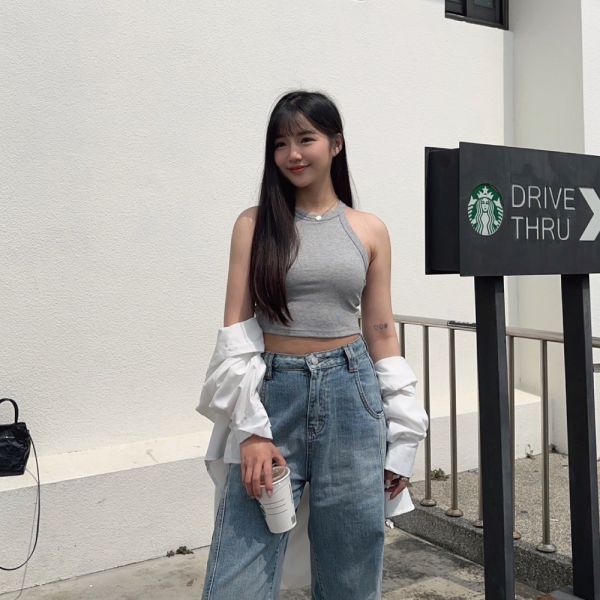 【現貨】喚醒春夏 舒適削肩Bra背心 (3colors) #O02 