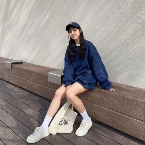 【現貨】Cleanfit look 好版型舒適刷絨大學Tee 情侶款 (colors6) #L04 