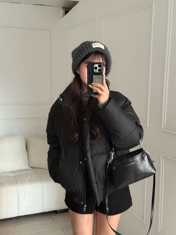 冬日奶泡絨 百搭保暖蛋白皮質麵包外套(2colors) #ZE02 