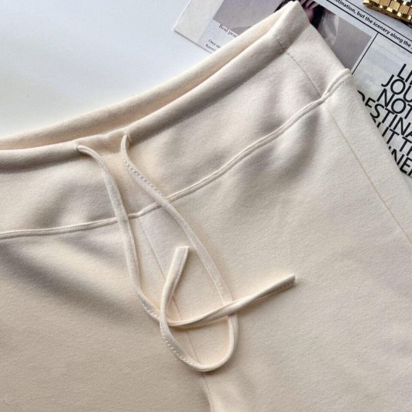 【現貨】博主的日常 顯瘦舒適百搭微絨感喇叭休閒褲 (4colors) #ZI02 