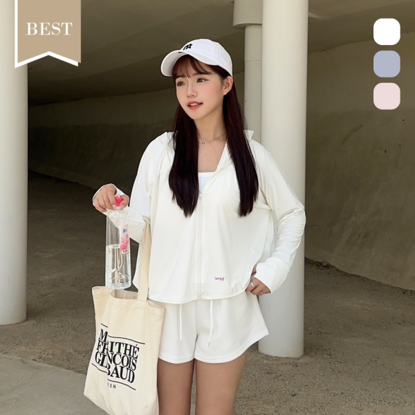 【現貨】罩妳一夏 UPF99+冰涼感帽簷斗篷防曬外套 (3colors) #T02 