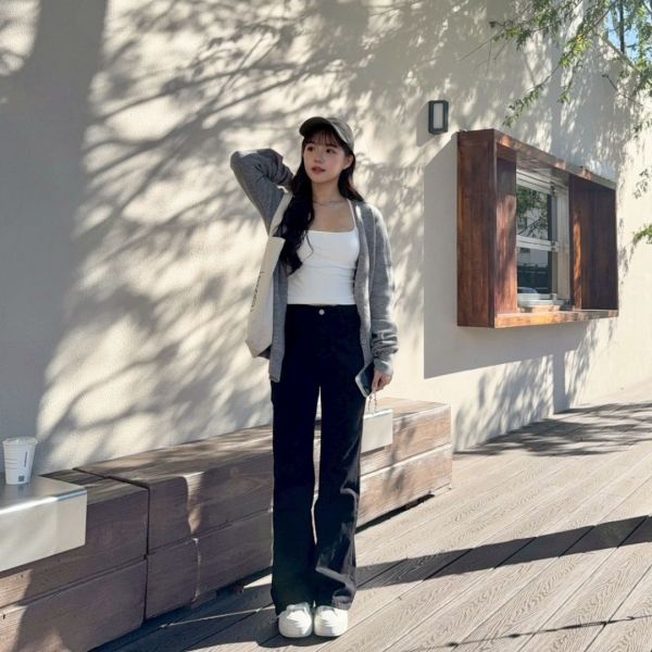 神褲研究所 任何疑難雜症都交給這件喇叭牛仔褲 (2colors) #ZD12 