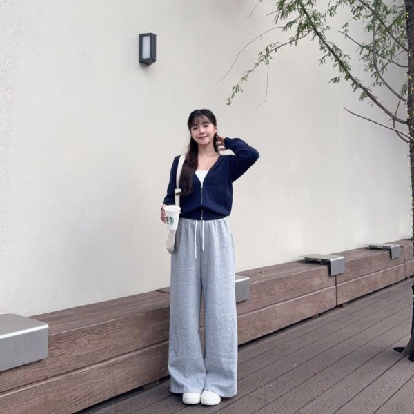 許我耀眼 許妍穿搭日常通勤首選set (1colors) #ZD01 