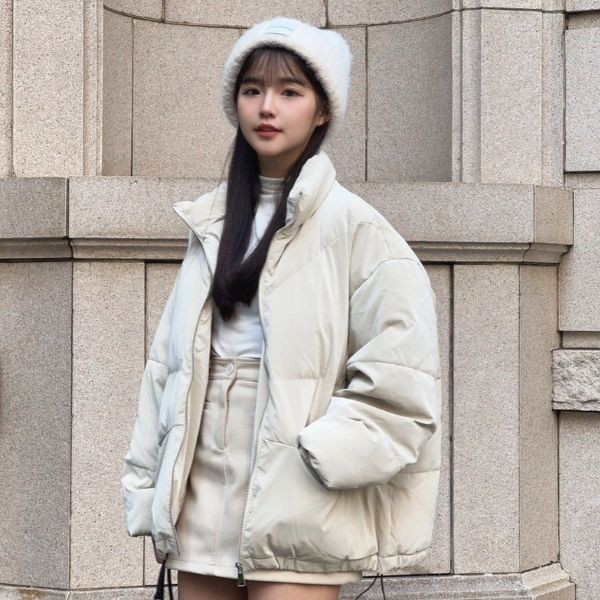 冬季小臉神器 加厚款標籤毛帽 (2colors) #J07 