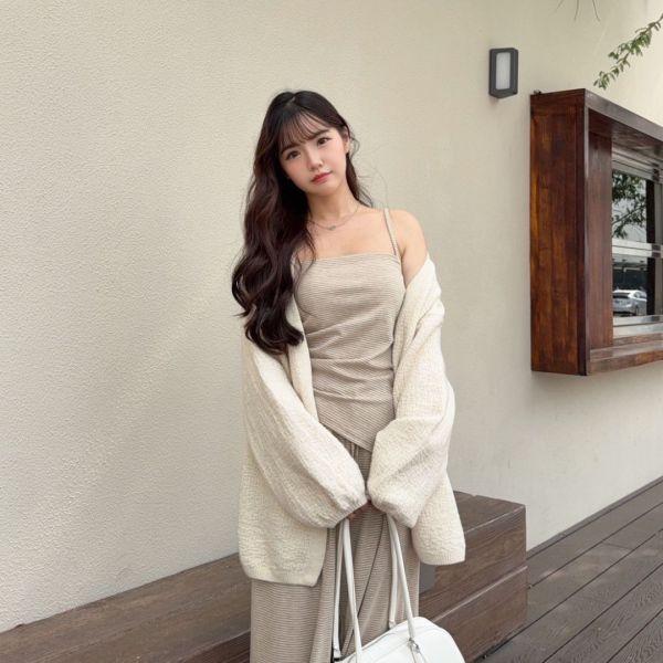 奶酥厚片 百搭溫柔繭型針織毛衣外套 (3colors) #ZC05 