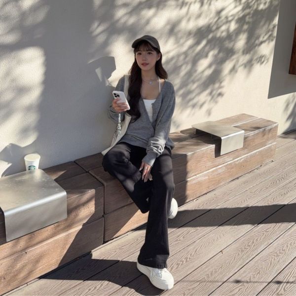 神褲研究所 任何疑難雜症都交給這件喇叭牛仔褲 (2colors) #ZD12 