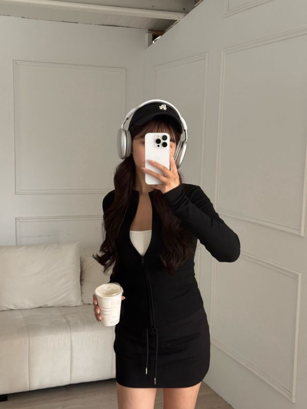 Off the Line 個性立領雙拉鍊外套 (3colors) #ZC10 