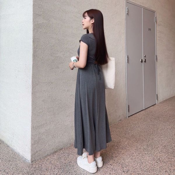 簡約步調 休閒感舒適兩件套散裙Set (2colors) #X10 