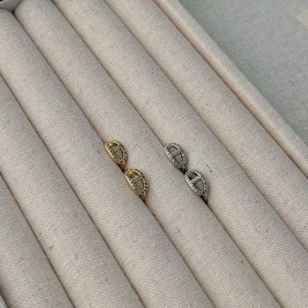 【現貨】輕奢高冷 S925純銀滿鑽耳環 (2colors) #A30 